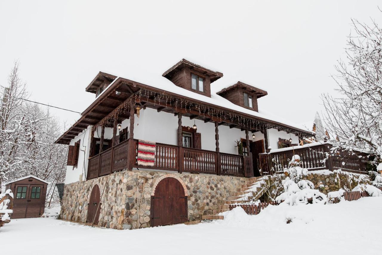 Casa Cu Cerdac Villa Nucşoara Exteriör bild