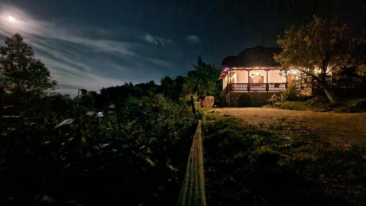 Casa Cu Cerdac Villa Nucşoara Exteriör bild